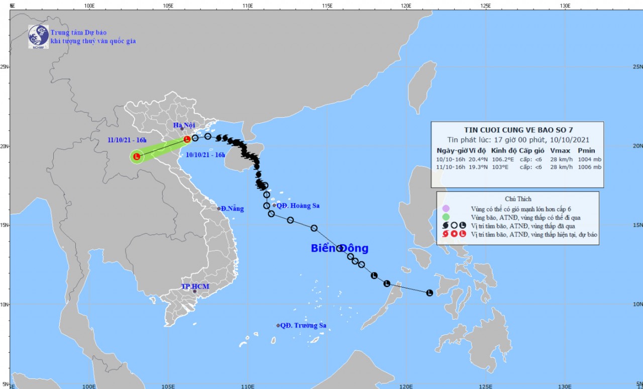 Storm Lionrock Moves Toward North-Central Vietnam, Another Fresh Storm Forecast