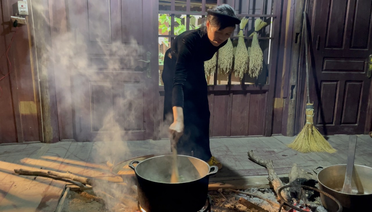 Flavor of Cao Bang green rice