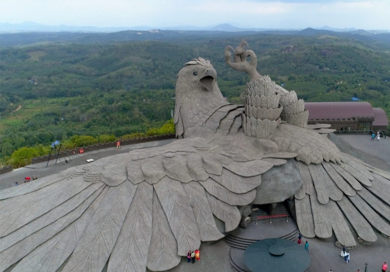 Visit The World’s Largest Bird Sculpture in India