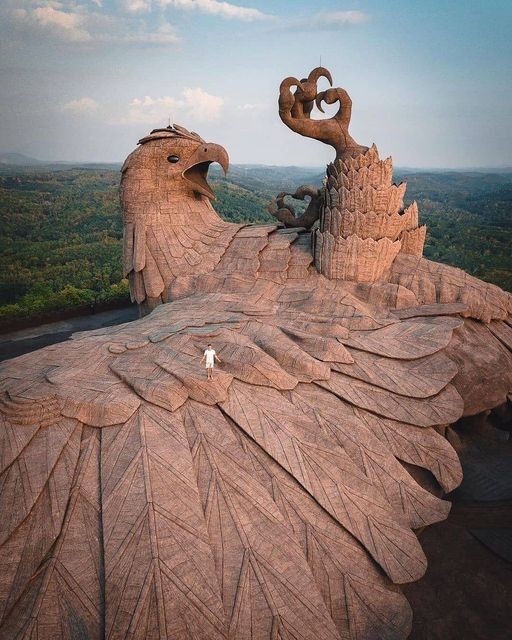 Visit The World’s Largest Bird Sculpture in India