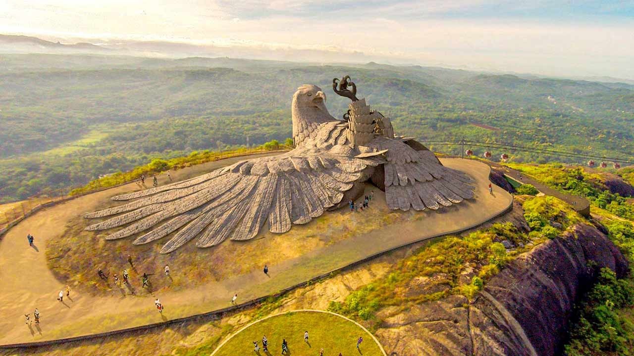 Visit The World’s Largest Bird Sculpture in India