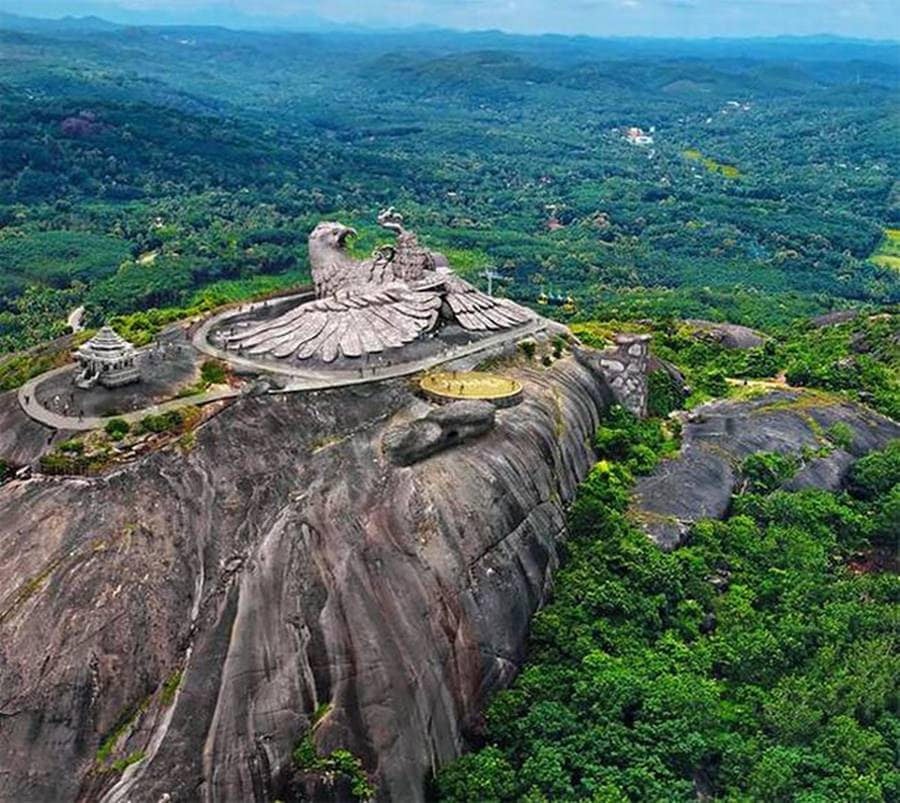 Visit The World’s Largest Bird Sculpture in India