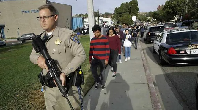 two killed in uss california school shooting teenage boy in custody