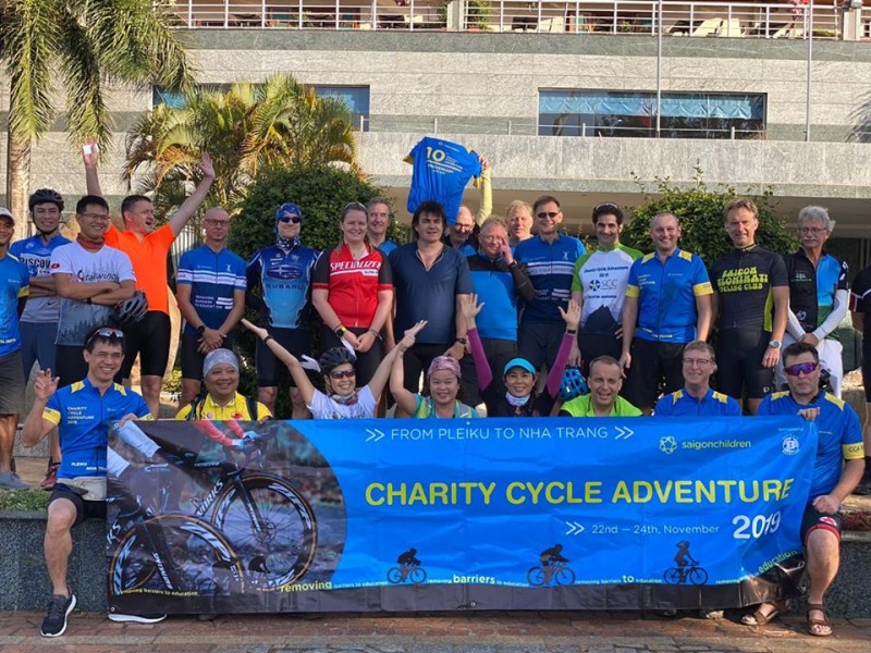 riding to raise fund for disadvantaged children in vietnam