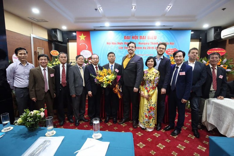 mr dang vu nhat thang becomes president of hanois vietnam hungary friendship association