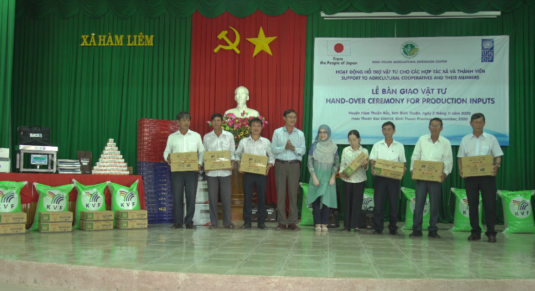 UNDP supports poor farmers in Binh Thuan affected by COVID-19