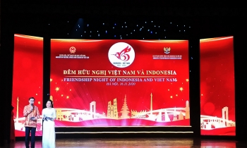 friendship night of vietnam and indonesia marks 65 years of ties