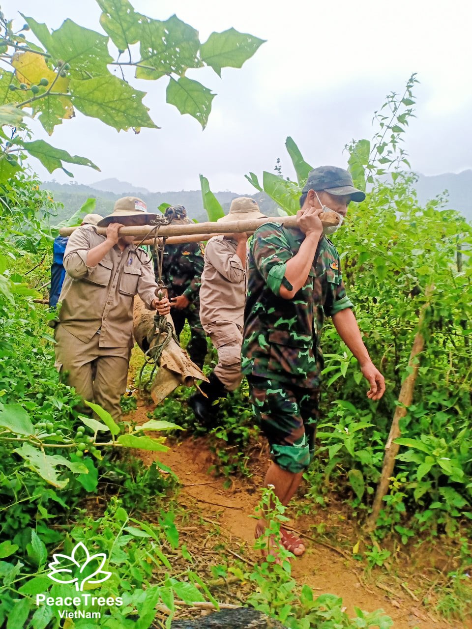 Two Huge War-time Bombs in Quang Tri Safely Handled