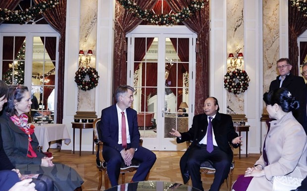 Vietnamese President Is Busy in Switzerland's Trip