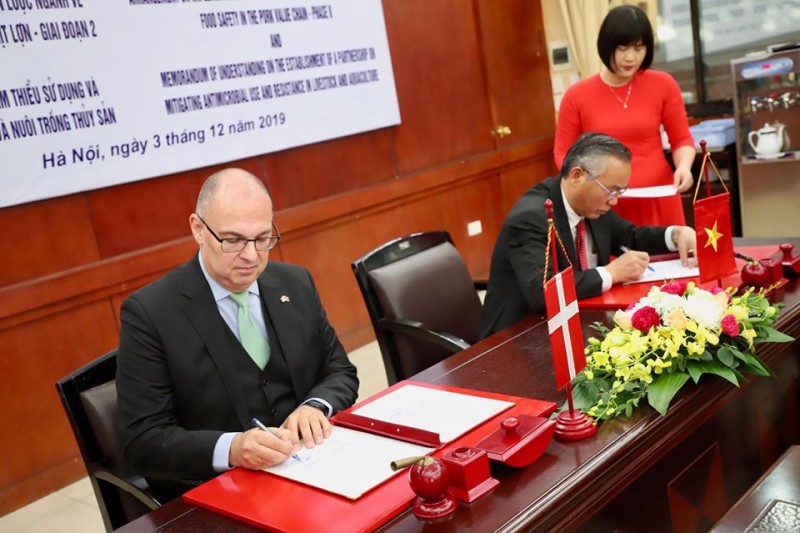 denmark supports vietnam in food safety management