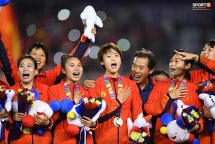 vietnam claims first sea games gold medal in mens football