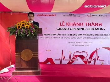 AAV inaugurates a new pediatric obstetric clinic in Krong Bong, Dak Lak