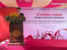 aav inaugurates a new pediatric obstetric clinic in krong bong dak lak