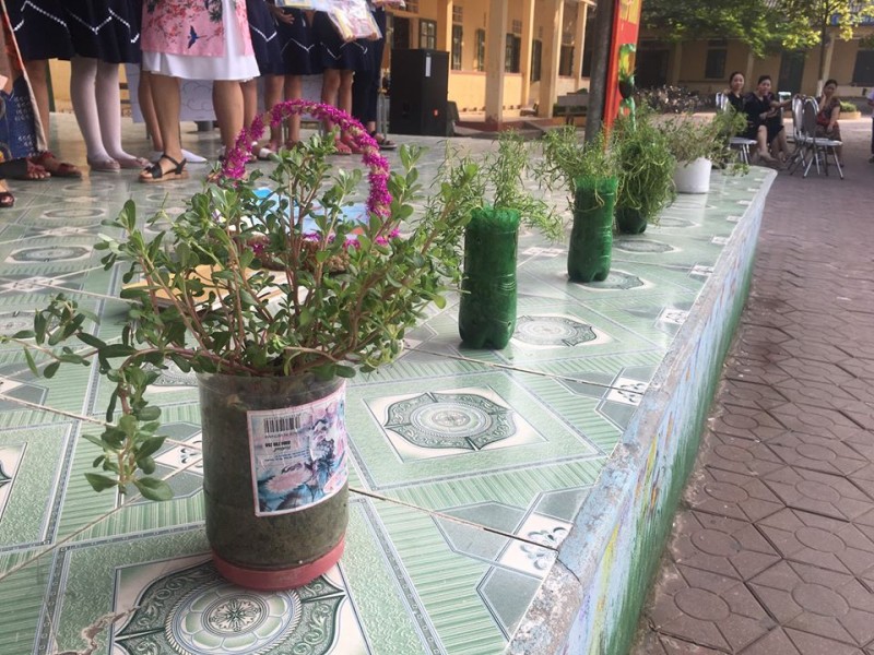 hai phongs schools going plastic free