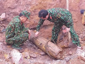 227-kg wartime bomb defused in Quang Binh