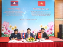 vietnam laos hold sixth ministerial consultation