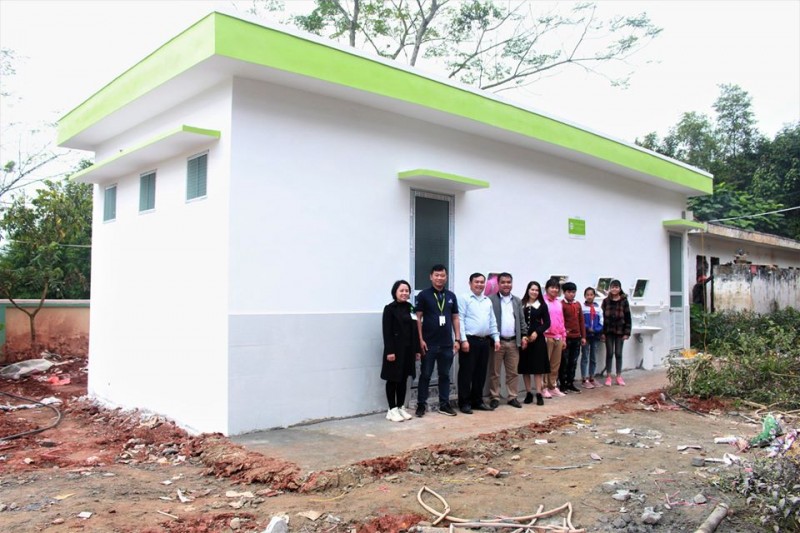 gni builds clean toilets in remote commune of ha giang province