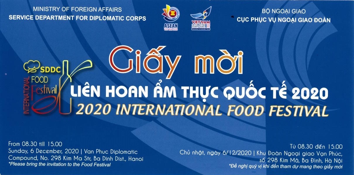 International Food Festival 2020 to kick off in Hanoi this weekend