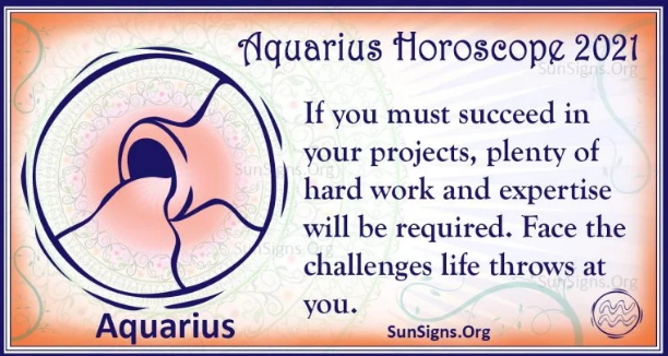 Yearly horoscope 2021: astrological prediction for aquarius