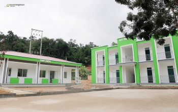 korean ngo builds new dormitory and library for vietnams rural boarding school