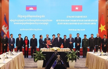 land boundary demarcation protocol between vietnam and cambodia take effect