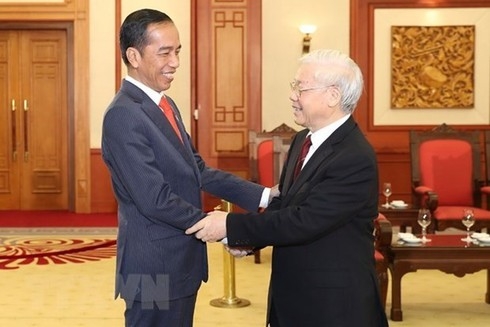 Congratulatory messages from vn's leaders to indonesia on 65th anniversary of diplomatic ties