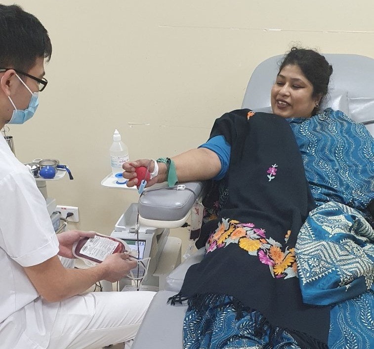 Embassies Donate Blood Amidst Shortages Due To Covid-19