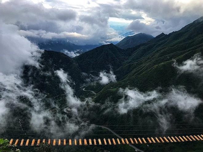 vietnam top destinations exotic suspension bridge on the top of o quy ho pass