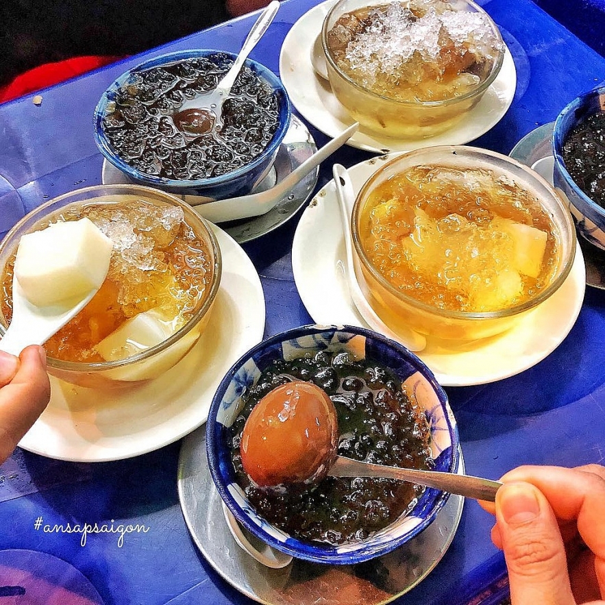 must try che sweet soup shops in ho chi minh city