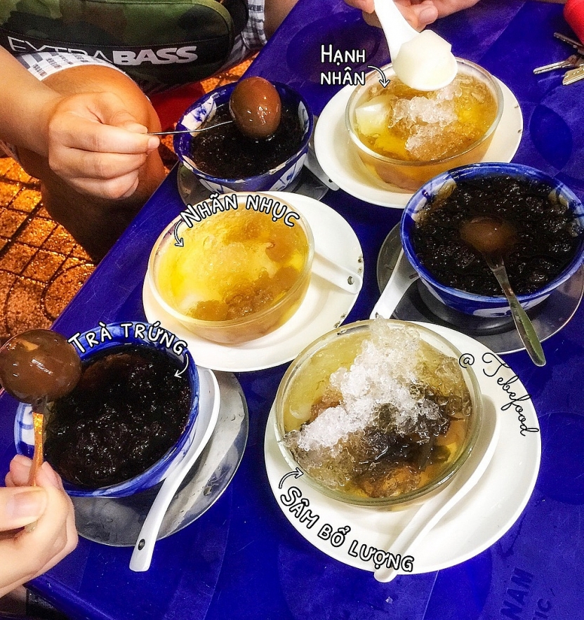 must try che sweet soup shops in ho chi minh city