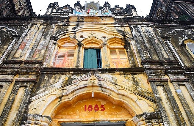 a beautiful 135 year old bui chu cathedral in nam dinh