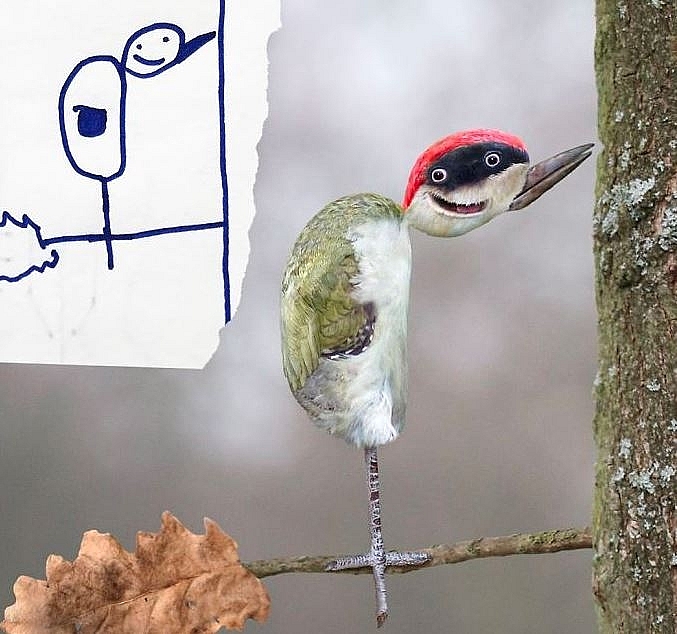 supper creative british dad uses photoshop to realize childrens drawings