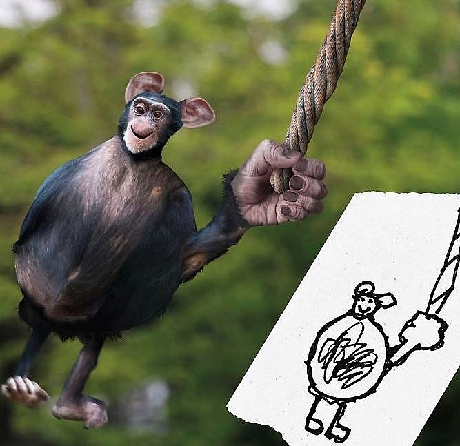 supper creative british dad uses photoshop to realize childrens drawings