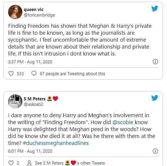 finding freedom about harry and meghan on the top selling of amazon