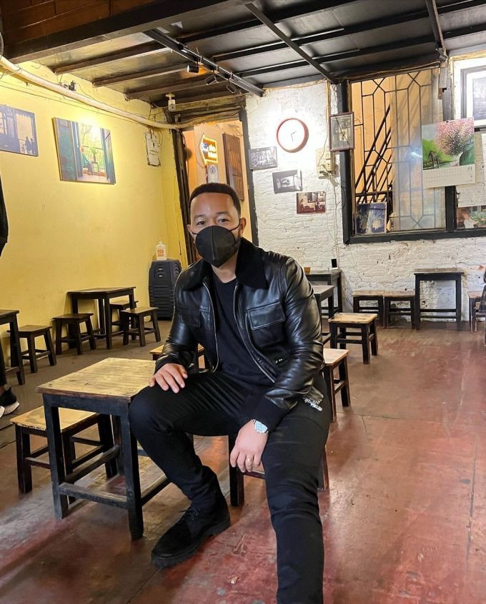 All of John Legend Loves All of Hanoi: Pagodas and Egg Coffee Included!