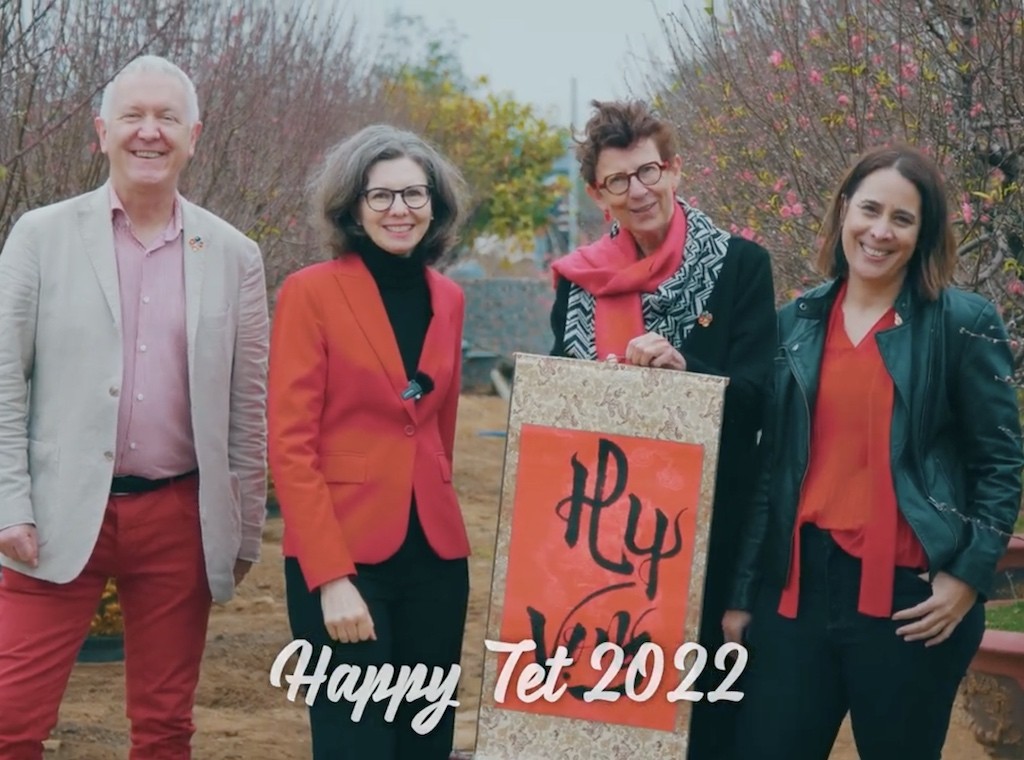 ambassadors to vietnam celebrate tet holiday for a good cause