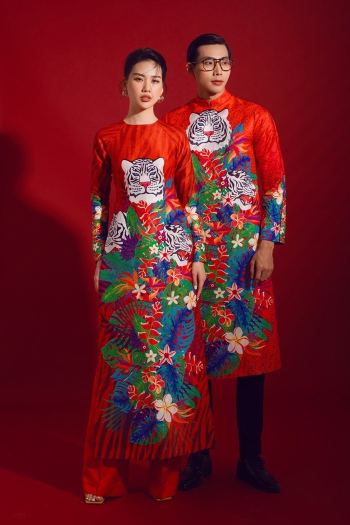 tet fashion in 2022 tiger motifs are all the rage