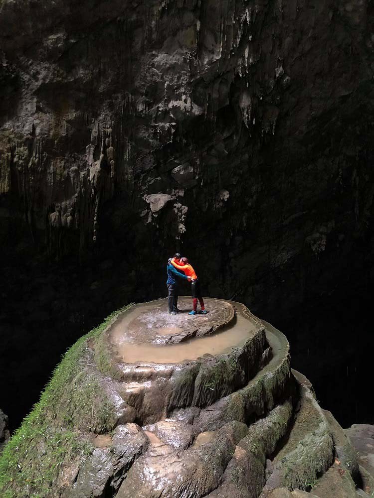 Surreal "Wedding Cake" Photogenic Spot in Son Doong Cave