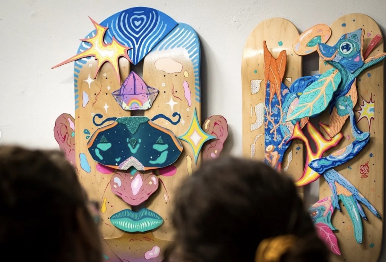 Kickflip into the Gallery: HCMC's Art Scene Embraces Skateboard Culture