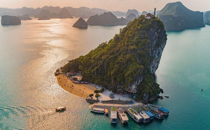 discover the hidden gem of ha long bay ti top island