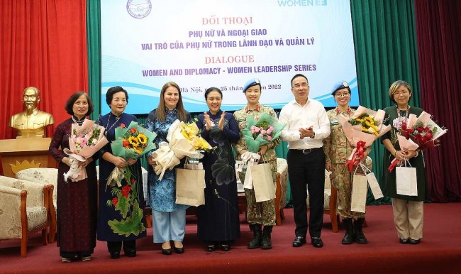 Famous Diplomat Speakers Affirm Women Roles in VUFO - UN Women Dialogue