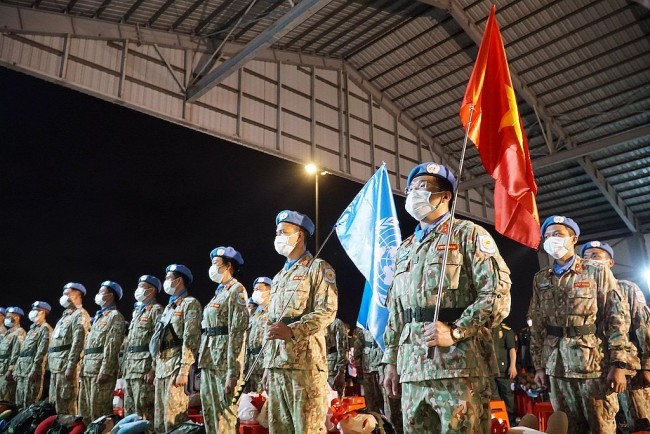 Vietnamese Peacekeeping Force Completes International Duties