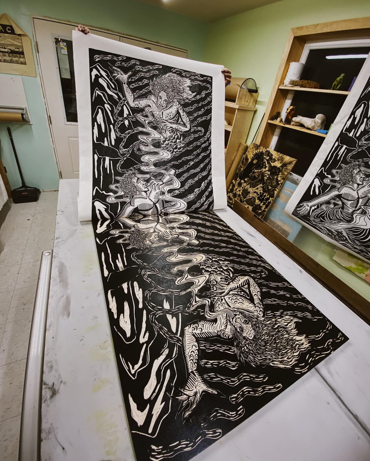 Viet Printmaker Brings Together American & Vietnamese Cultures