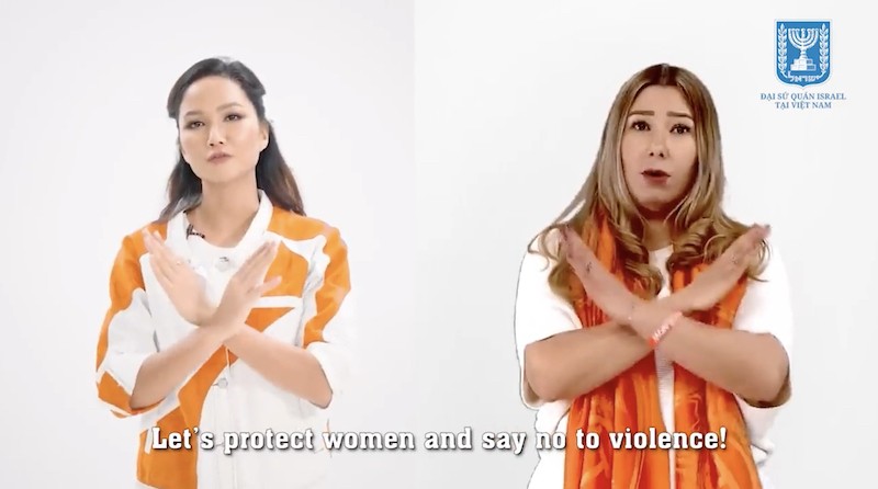 H’Hen Nie, Israeli Diplomat Call for End to Violence Against Women