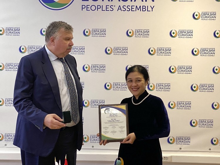 VUFO - Eurasian People's Assembly Boost Cooperation in Green Economy, Digital Transformation & Cultural Exchange