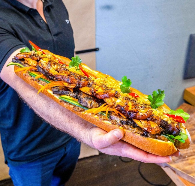 Australian Café Creates 'World's Largest Vietnamese Banh Mi"