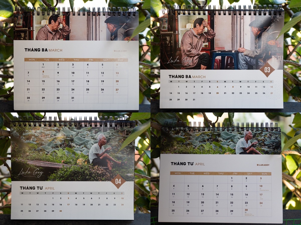 The Luka Goy Calendar: New Zealand Photographer Show His Love to Hanoi in Special Project