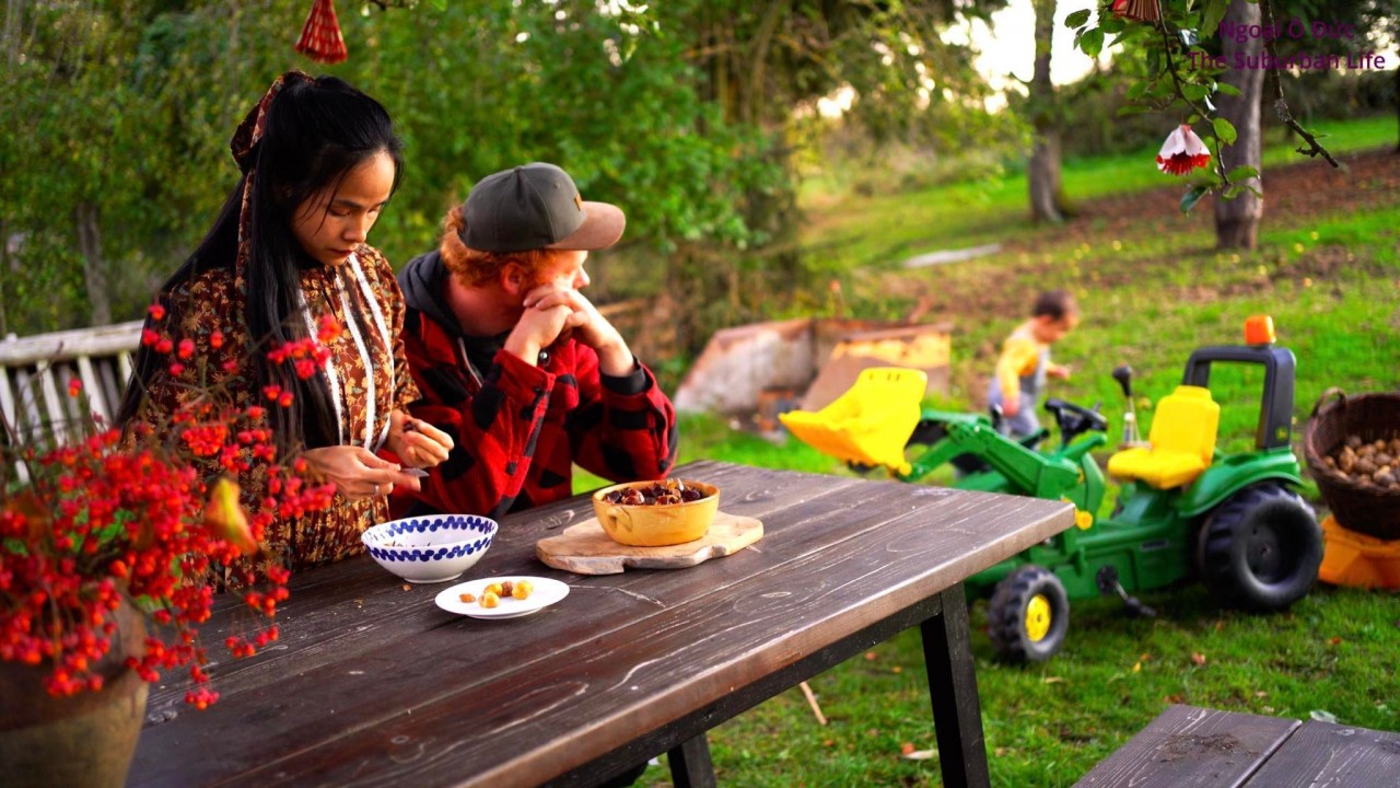 The Suburban Life in German: Thousands Square Meter Orchard of Vietnamese-German Couple