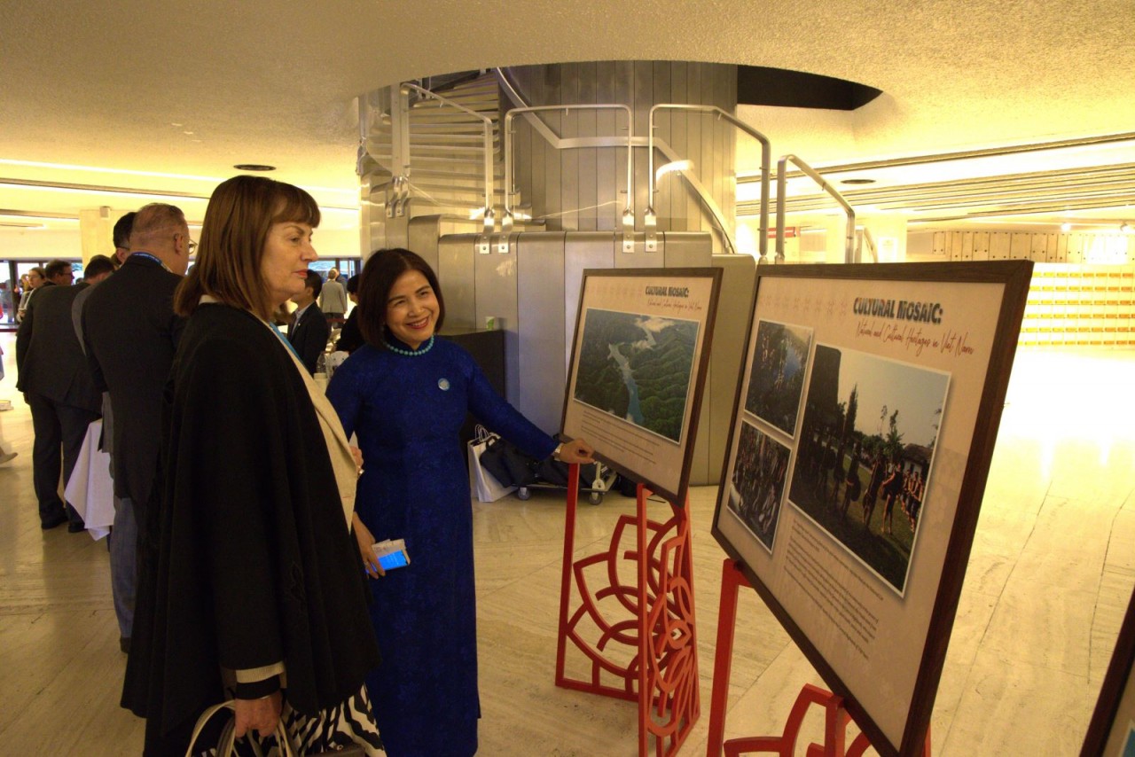 UN Office Praised the Photo Exhibition on Vietnam's Heritage and Culture