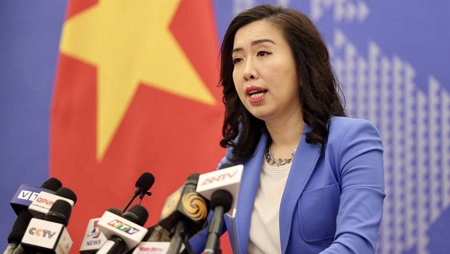 Spokesperson of the Ministry of Foreign Affairs Le Thi Thu Hang
